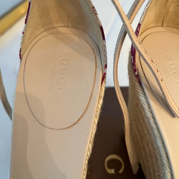 Gucci flora wedges size 39 - Picture 6 of 9